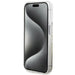 Guess Liquid Glitter Gold Stripes case for iPhone 15 Pro - transparent - Cell phone cases and covers<<<HurtelXML