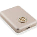 Guess MagSafe 4G Strassed Metal Logo induction power bank 5W 3000mAh - gold - Powerbanks<<<HurtelXML
