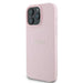 Guess MagSafe Grained Gold Ring iPhone 15 Pro Max Case - Pink - Cell phone cases and covers<<<HurtelXML
