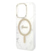 Guess Marble MagSafe Case + Charger Set for iPhone 14 Pro Max 6.7’’ - White - Cell phone USB charger<<<HurtelXML