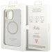Guess Metal Outline Magsafe case for iPhone 12 / iPhone 12 Pro - gold - Cell phone cases and covers<<<HurtelXML