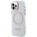 Guess Metal Outline Magsafe case for iPhone 12 / iPhone 12 Pro - pink - Cell phone cases and covers<<<HurtelXML
