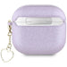 Guess Metallic Script Charm Case for AirPods 4 - Purple - Cell phone cases and covers<<<HurtelXML