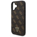 Guess New 4G Triangle Case for iPhone 16 6.1’’ - Black - Cell phone cases and covers<<<HurtelXML