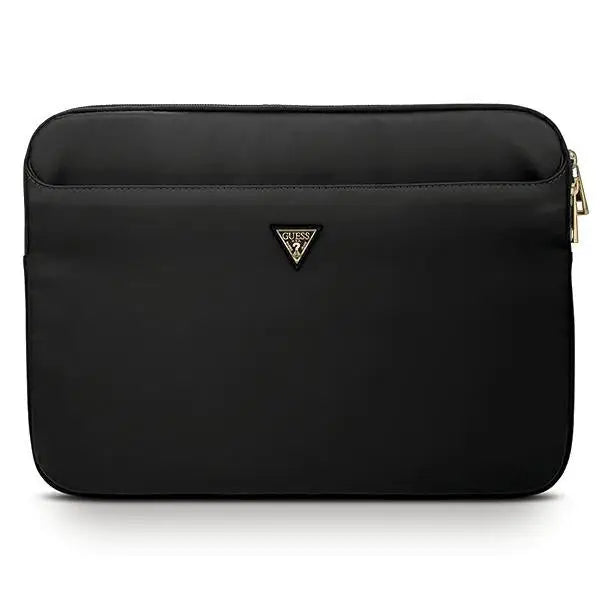 Guess Nylon Triangle Logo sleeve for a 13’’ laptop - black - Laptop bags<<<HurtelXML