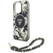 Guess Palm Trees Triangle Pearl Strap MagSafe case for iPhone 16 Pro Max black - Cell phone cases and covers<<<HurtelXML