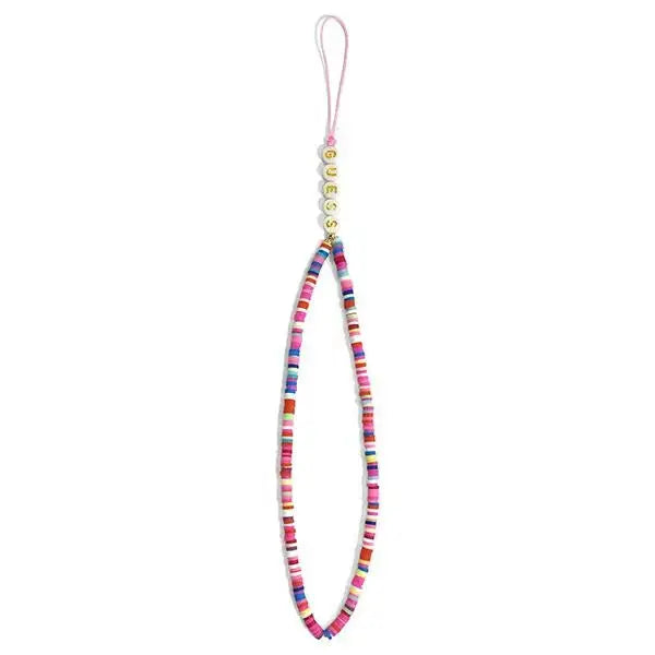 Guess pendant GUSTGMPP Phone Strap multicolor pink/multicolor pink Heishi Beads - Other cell phone equipment<<<HurtelXML