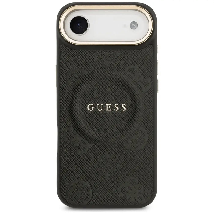 Guess Peony Hot Stamp MagSafe Case for iPhone Air - Black - Cell phone cases and covers<<<HurtelXML