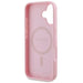 Guess Peony Script Logo MagSafe iPhone 16 Plus Case - Pink - Cell phone cases and covers<<<HurtelXML