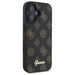 Guess Peony Script MagSafe iPhone 16 Case - Black - Cell phone cases and covers<<<HurtelXML