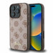 Guess Peony Script MagSafe iPhone 16 Pro Case - Brown - Cell phone cases and covers<<<HurtelXML