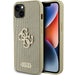 Guess Perforated 4G Glitter case for iPhone 15 - gold - Cell phone cases and covers<<<HurtelXML
