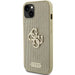 Guess Perforated 4G Glitter case for iPhone 15 - gold - Cell phone cases and covers<<<HurtelXML