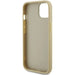 Guess Perforated 4G Glitter case for iPhone 15 - gold - Cell phone cases and covers<<<HurtelXML