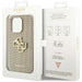 Guess Perforated 4G Glitter case for iPhone 15 Pro - gold - Cell phone cases and covers<<<HurtelXML
