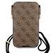 Guess Phone bag GUHCP12M4GPSBR 6.1’’ brown/brown 4G Metal Logo - Others<<<HurtelXML