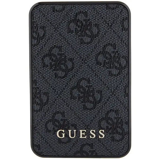 Guess Powerbank 15W GUPB5LP4GEGK 5000mAh black/black 4G Leather Metal Logo - Powerbanks<<<HurtelXML