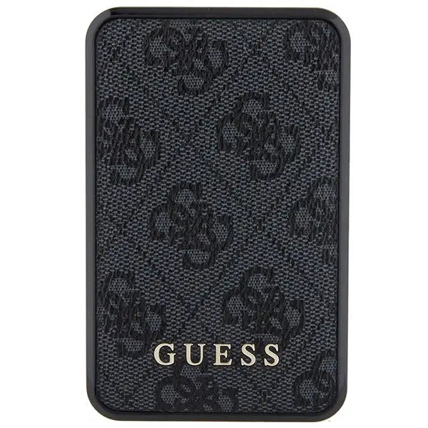 Guess Powerbank 18W GUPB10DP4GEGK 10000mAh black/black 4G Leather Metal Logo - Powerbanks<<<HurtelXML