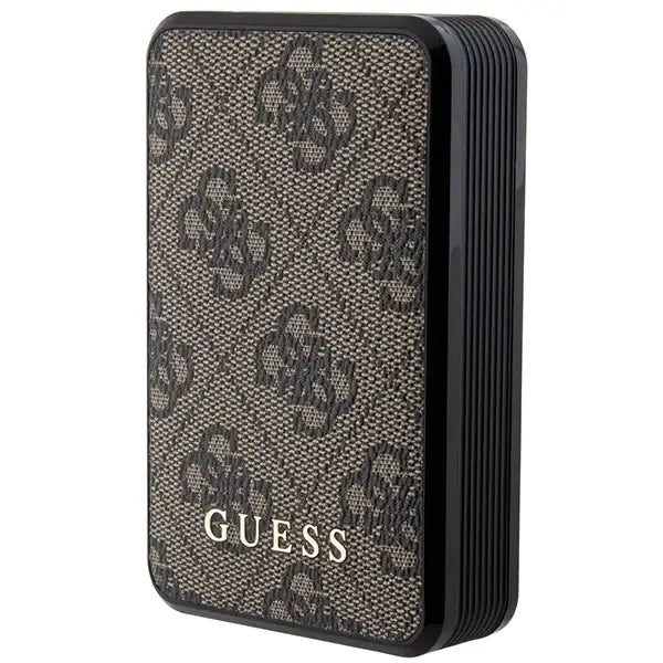 Guess Powerbank 18W GUPB10DP4GEGW 10000mAh brown/brown 4G Leather Metal Logo - Powerbanks<<<HurtelXML