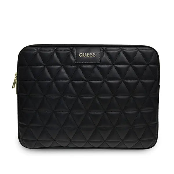 Guess Quilted cover for a 13’’ laptop - black - Laptop bags<<<HurtelXML
