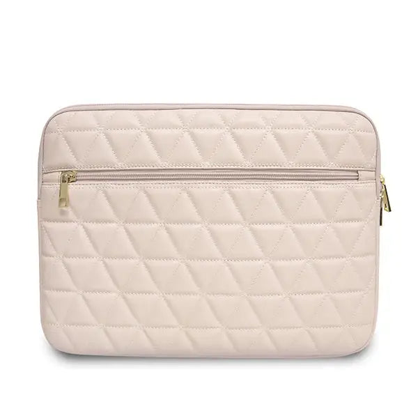 Guess Quilted cover for a 13’’ laptop - pink - Laptop bags<<<HurtelXML