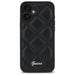 Guess Quilted Metal Logo iPhone 16 Plus Case - Black - Cell phone cases and covers<<<HurtelXML