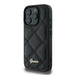 Guess Quilted Metal Logo iPhone 16 Pro Case - Black - Cell phone cases and covers<<<HurtelXML
