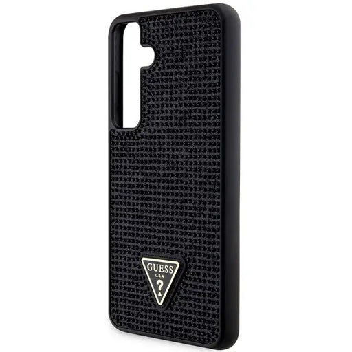 Guess Rhinestone Triangle case for Samsung Galaxy S24+ - black - Cell phone cases and covers<<<HurtelXML