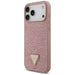 Guess Rhinestone Triangle Logo Case for iPhone 17 Pro Max - Pink - Cell phone cases and covers<<<HurtelXML
