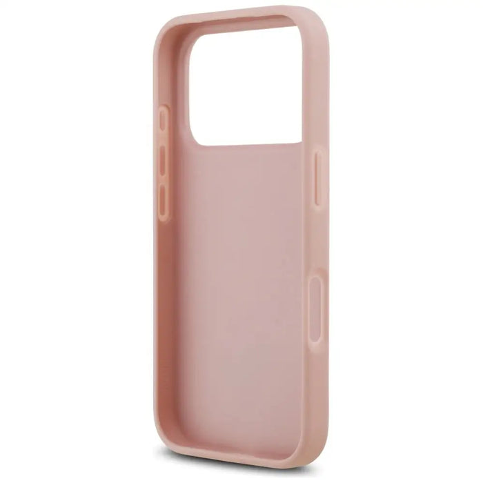 Guess Rhinestone Triangle Logo iPhone 17 Pro Case - Pink - Cell phone cases and covers<<<HurtelXML