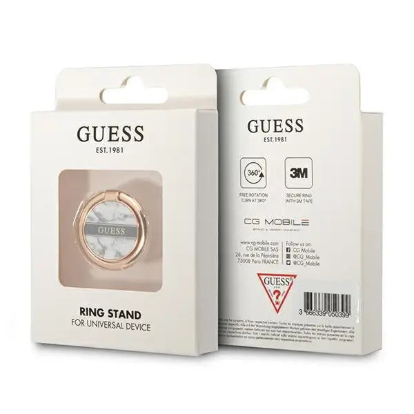Guess Ring stand GURSHCHMAG white/white Marble - Other cell phone equipment<<<HurtelXML