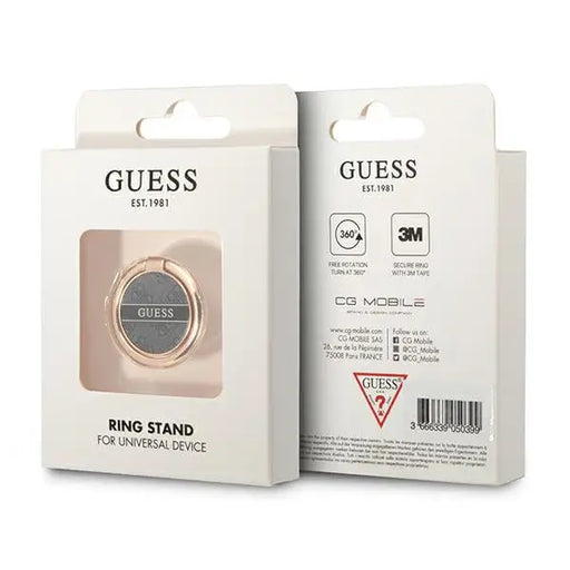 Guess Ring stand GURSHG4SK black/black 4G - Other cell phone equipment<<<HurtelXML