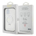 Guess Ring Stand Script Glitter MagSafe case for iPhone 15 / 14 / 13 - transparent - Cell phone cases