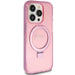 Guess Ring Stand Script Glitter MagSafe case for iPhone 15 Pro Max - pink - Cell phone cases and covers<<<HurtelXML
