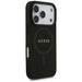 Guess Saffiano Classic Logo MagSafe Case for iPhone 17 Pro - Black - Cell phone cases and covers<<<HurtelXML
