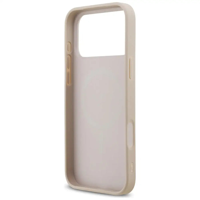 Guess Saffiano Classic Logo MagSafe Case for iPhone 17 Pro Max - Pink - Cell phone cases and covers<<<HurtelXML