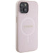 Guess Saffiano MagSafe case for iPhone 15 Plus - pink - Cell phone cases and covers<<<HurtelXML