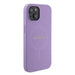 Guess Saffiano MagSafe case for iPhone 15 Plus - purple - Cell phone cases and covers<<<HurtelXML