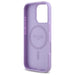 Guess Saffiano MagSafe case for iPhone 16 Pro - purple - Cell phone cases and covers<<<HurtelXML