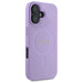 Guess Saffiano MagSafe iPhone 16 Case - Purple - Cell phone cases and covers<<<HurtelXML