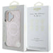 Guess Saffiano Peony Classic Logo MagSafe iPhone 16 Case - Pink - Cell phone cases and covers<<<HurtelXML
