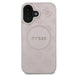 Guess Saffiano Peony Classic Logo MagSafe iPhone 16 Plus Case - Pink - Cell phone cases and covers<<<HurtelXML