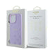 Guess Saffiano Peony Classic Logo MagSafe iPhone 16 Pro Case - Purple - Cell phone cases and covers<<<HurtelXML