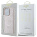 Guess Saffiano Peony Classic Logo MagSafe iPhone 16 Pro Max Case - Pink - Cell phone cases and covers<<<HurtelXML