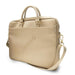 Guess Saffiano Script 16’’ Laptop Bag - Gold - Laptop bags<<<HurtelXML