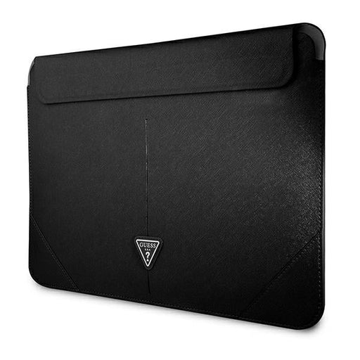 Guess Saffiano Triangle Logo case for a 14’’ laptop - black - Laptop bags<<<HurtelXML
