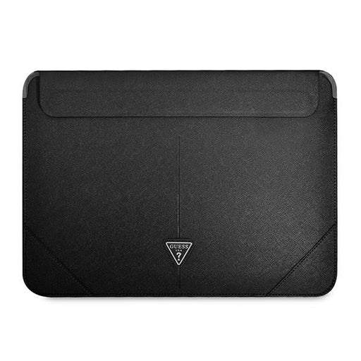 Guess Saffiano Triangle Logo case for a 14’’ laptop - black - Laptop bags<<<HurtelXML