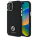 Guess Silicone Logo Strass 4G Case for iPhone 16 - Black - Cell phone cases and covers<<<HurtelXML