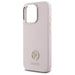 Guess Silicone Logo Strass 4G case for iPhone 16 Pro - light pink - Cell phone cases and covers<<<HurtelXML