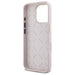 Guess Silicone Logo Strass 4G case for iPhone 16 Pro - light pink - Cell phone cases and covers<<<HurtelXML